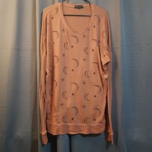 Forever 21 + burnt orange Space Sweater